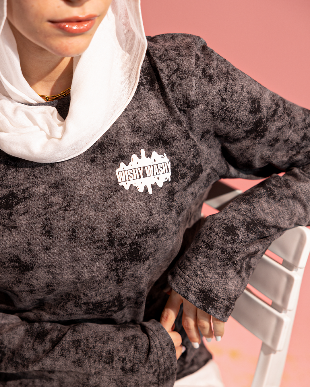 Wishy Washy Earthy LS Tee
