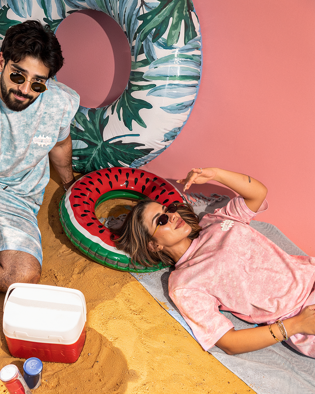 Wishy Washy Splashy Unisex Oversize SS Tee