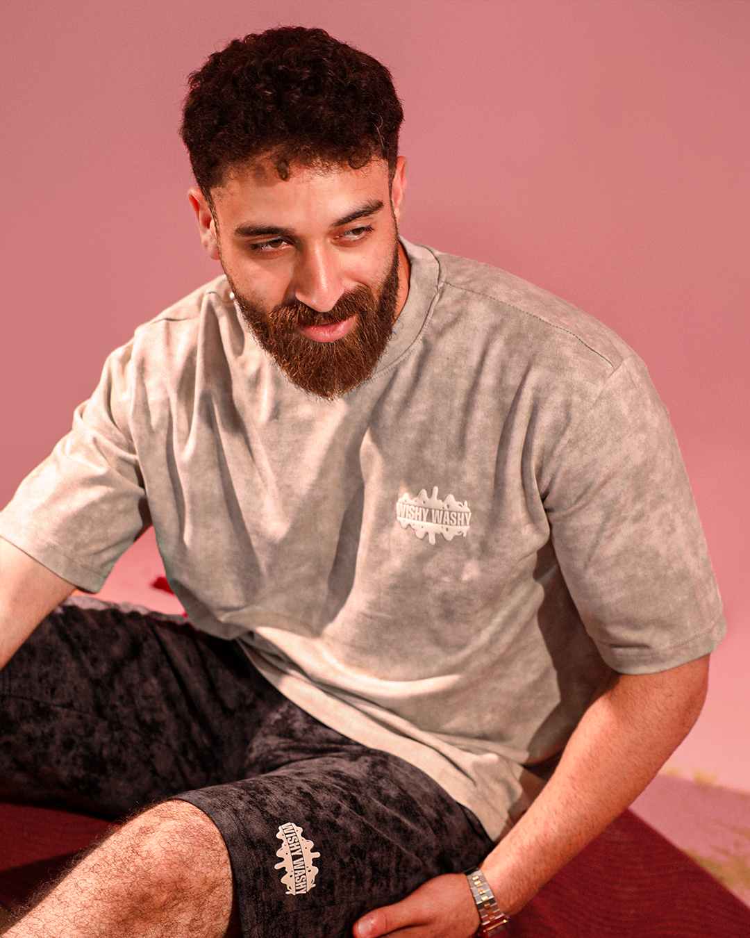 Wishy Washy Earthy Unisex Oversize SS Tee
