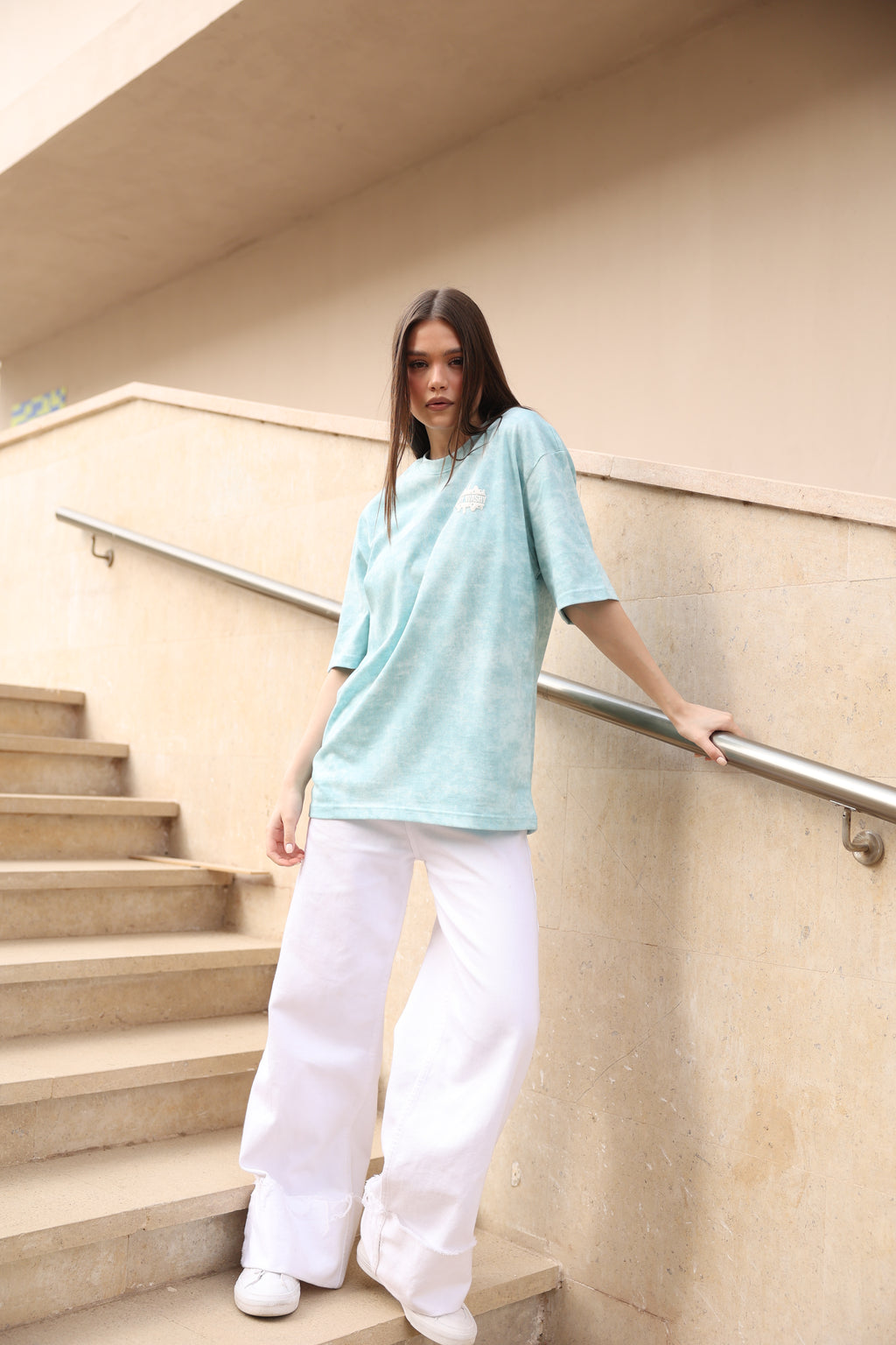 EVERYDAY Tee - Washed Light Blue