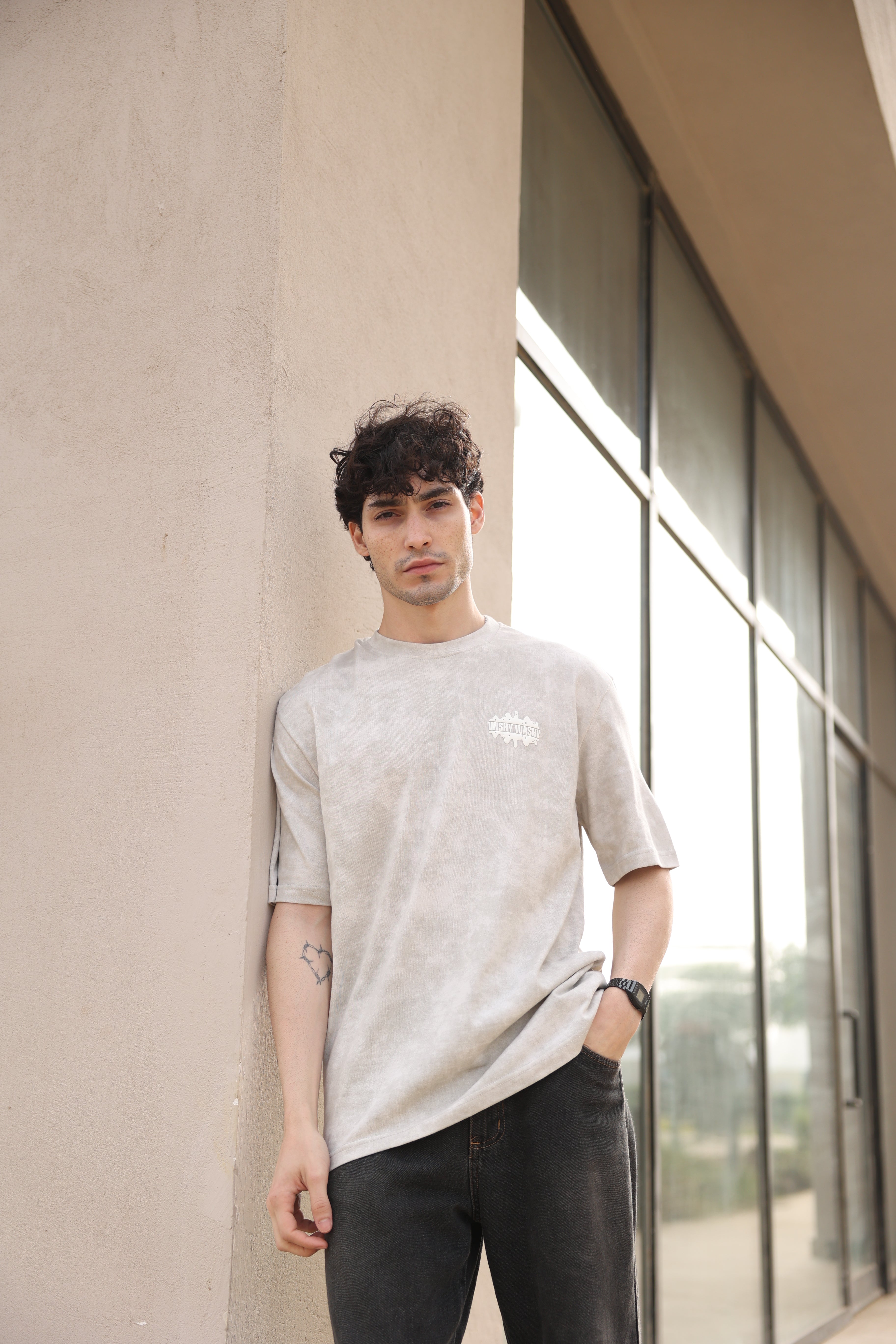 EVERYDAY Tee - Washed Gray