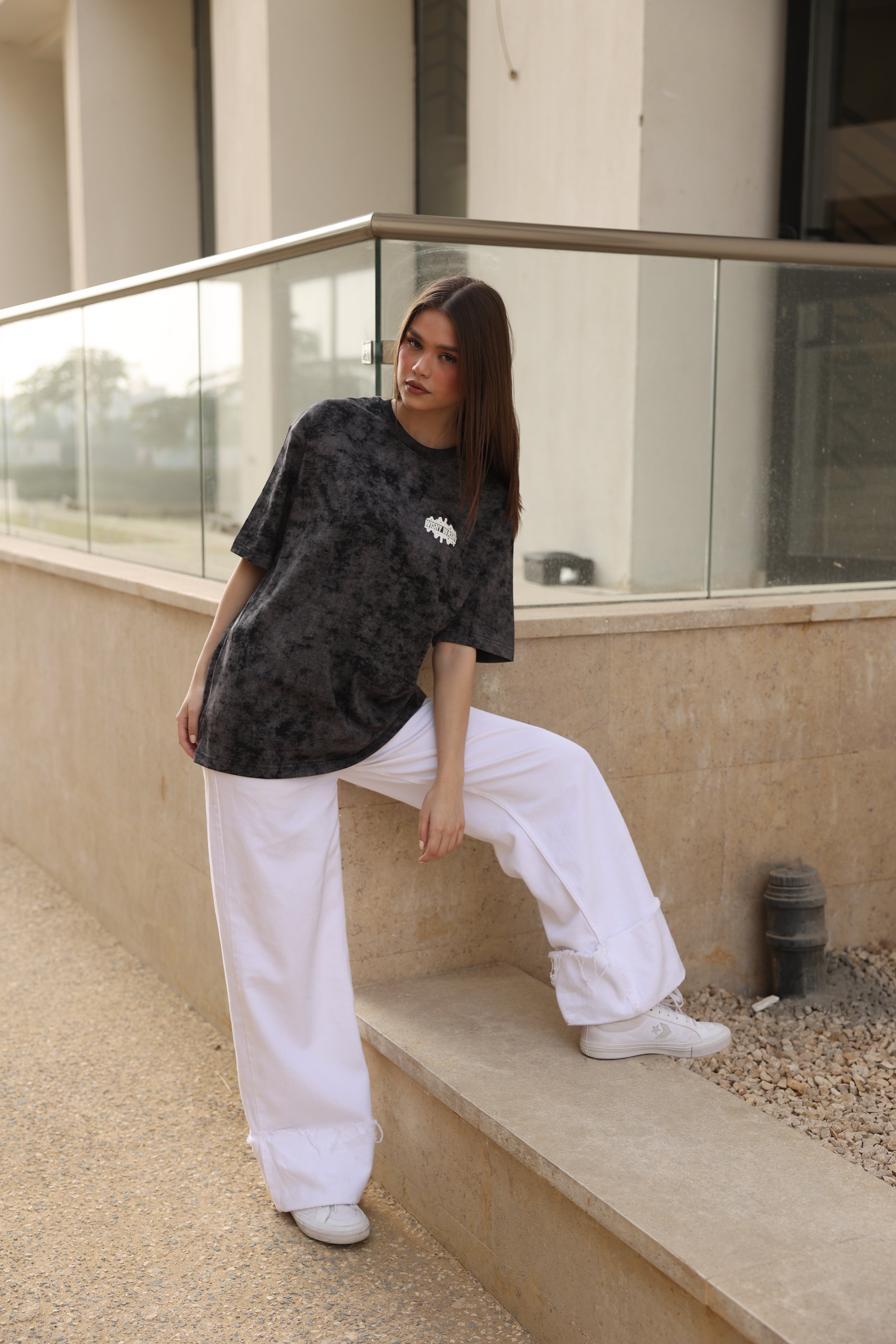 EVERYDAY Tee - Washed Black