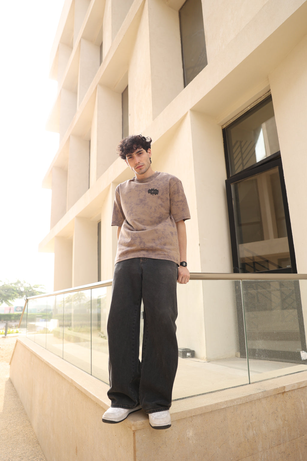 EVERYDAY Tee - Washed Brown