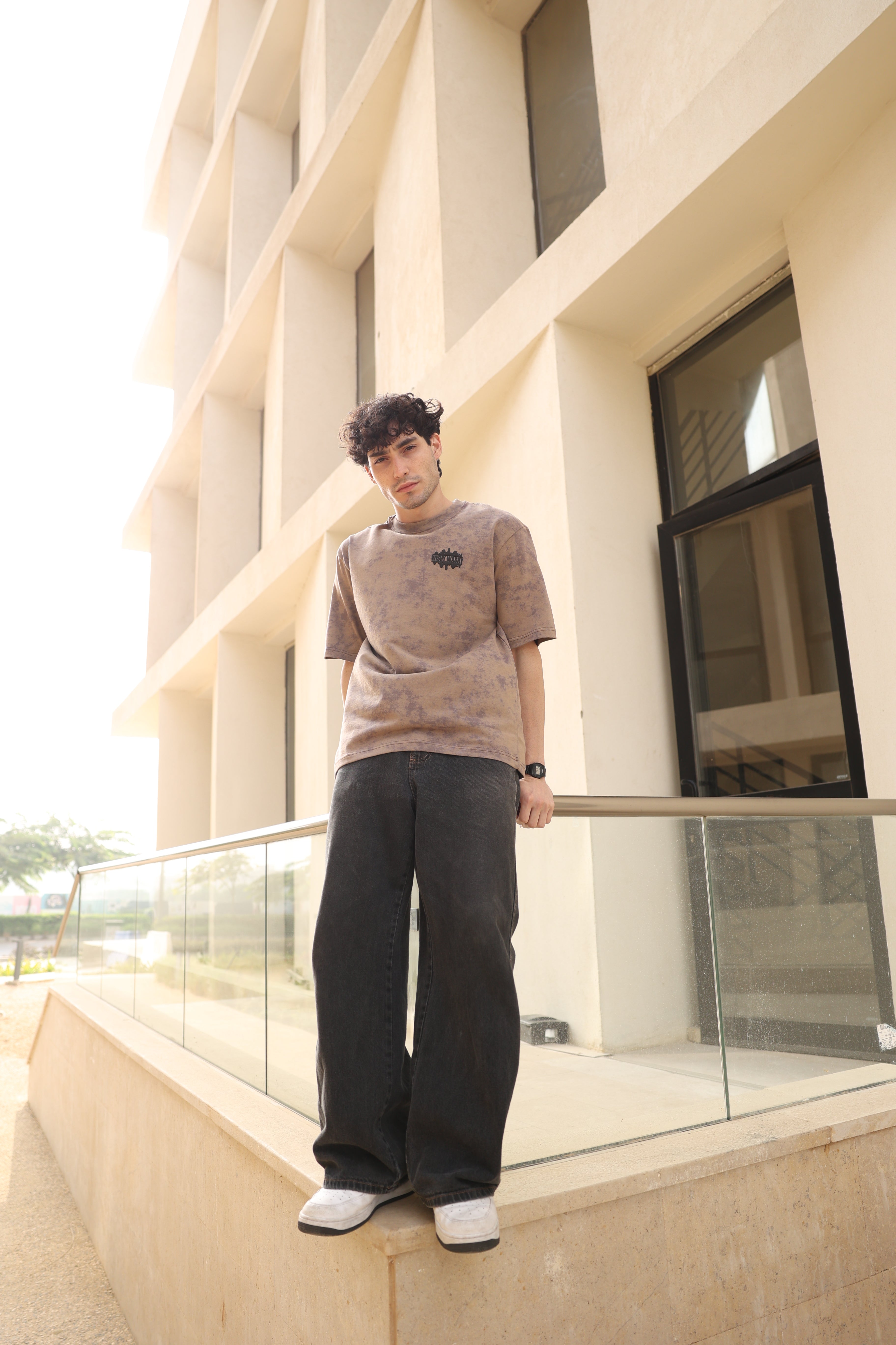 EVERYDAY Tee - Washed Brown