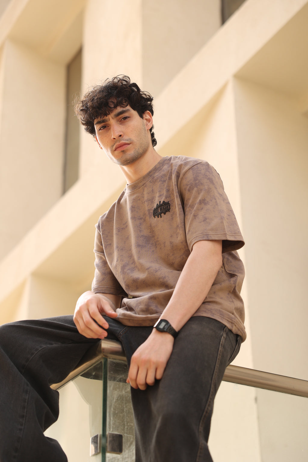 EVERYDAY Tee - Washed Brown